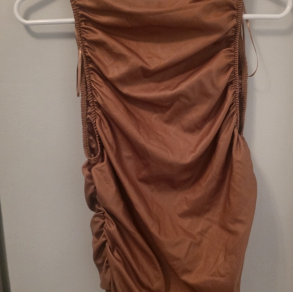 Free People Ride Along Ruched Crop Tank - Picture 11 of 12